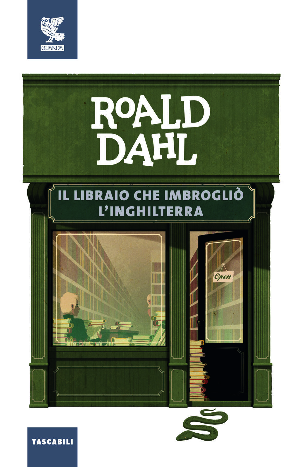 Book cover of Il libraio che imbrogliò l'Inghilterra by Roald Dahl Book cover of Il libraio che imbrogliò l'Inghilterra by Roald Dahl